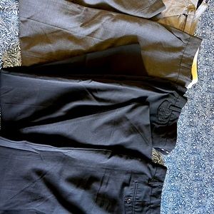 4 pairs of dress pants( 3 from GAP) and one  from Theory size 6